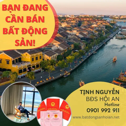 Bán nhà Cổ đường Bạch Đằng -View Sông Chợ Hội An - Giá chỉ 125 triệu/m